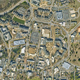 Capstone Court Alabama High Resolution Satellite Map