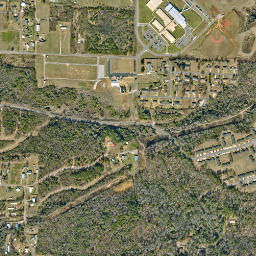 Cherrywood Alabama High Resolution Satellite Map