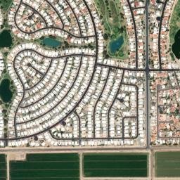 Sun Lakes Arizona High Resolution Satellite Map