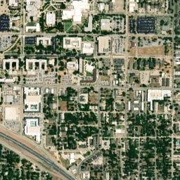 1501 Chestnut Drive, University of North Texas High Resolution Satellite Map