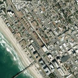 Oceanside map(satellite map)