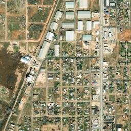 400-598 North 2nd Street Brownfield TX High Resolution Satellite Map