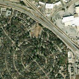 Satellite view of Timberlinks Golf Course