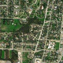 1400 South College Street, McKinney, TX High Resolution Satellite Map