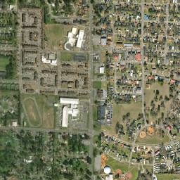 McKenzie Courts Alabama High Resolution Satellite Map