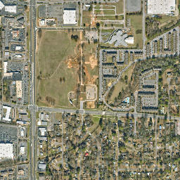 Brookhaven Alabama High Resolution Satellite Map