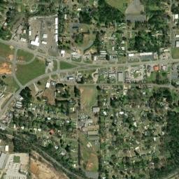 Cottonwood Park Alabama High Resolution Satellite Map