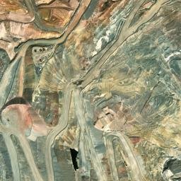 Ray Arizona High Resolution Satellite Map