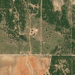 Young County map(satellite map)