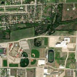 1223 East College Avenue, Princeton, TX High Resolution Satellite Map