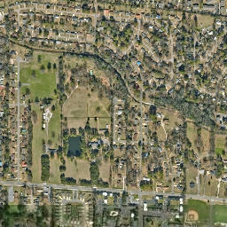 Cherry Dale Alabama High Resolution Satellite Map