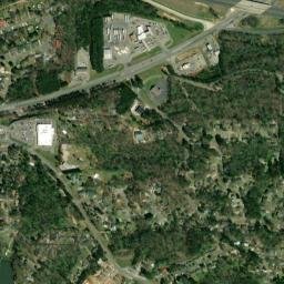 El Dorado East Alabama High Resolution Satellite Map