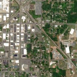 Sylacauga map(satellite map)