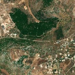 Caza de Bent Jbaïl map(satellite map)