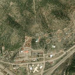 Mescalero map(satellite map)