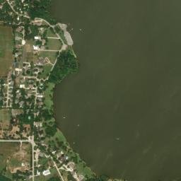 Shady Shores map(satellite map)