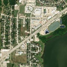 Little Elm map(satellite map)