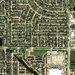 5605-5609 Stonemoss Drive McKinney TX High Resolution Satellite Map