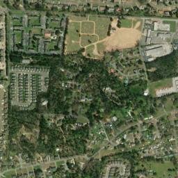 Mimosa Highlands Alabama High Resolution Satellite Map