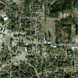 Roanoke map(satellite map)