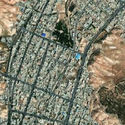 Darreh Shahr map(satellite map)