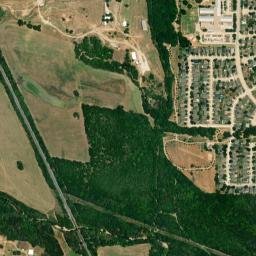 8213 Winding Stream Lane Denton TX High Resolution Satellite Map