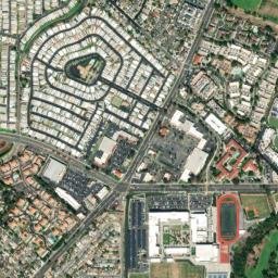 Palomar East Mobile Home Park California High Resolution Satellite Map