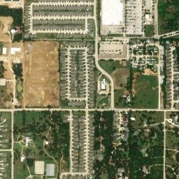 Hickory Creek map(satellite map)