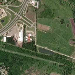 Hunt County map(satellite map)