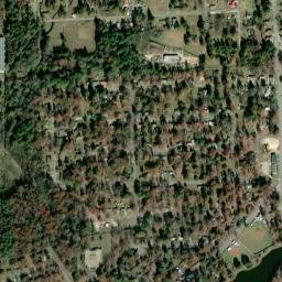 Oakhurst Addition Arkansas High Resolution Satellite Map