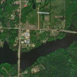 Walker Creek Arkansas High Resolution Satellite Map