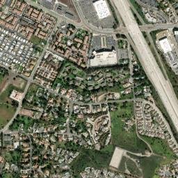 Ponderosa Club Mobile Home Park California High Resolution Satellite Map