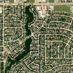 1507 Clover Dr Allen TX 75002 High Resolution Satellite Map
