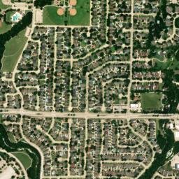 704 Whitman Dr Allen TX 75002 High Resolution Satellite Map