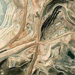 Morenci map(satellite map)
