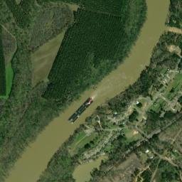 McPherson Landing Alabama High Resolution Satellite Map