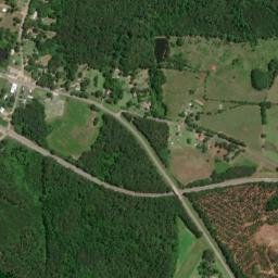 Standing Rock Alabama High Resolution Satellite Map