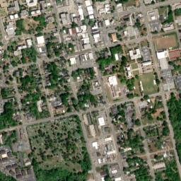 Milledgeville map(satellite map)