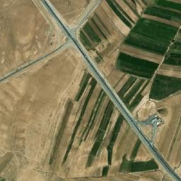 Buin va Miandasht map(satellite map)