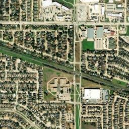 Lewisville, TX 75077, USA High Resolution Satellite Map