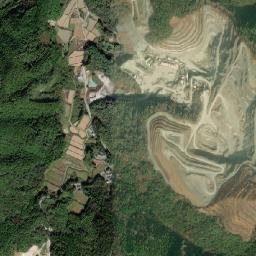 Yamaga Shi map(satellite map)