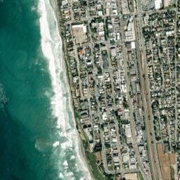 Encinitas map(satellite map)