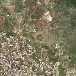 Mi‘ilyā map(satellite map)