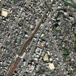 Ōmuta map(satellite map)