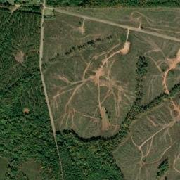 Rock Fence Alabama High Resolution Satellite Map