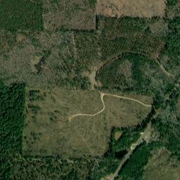 Dodge City Arkansas High Resolution Satellite Map