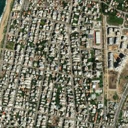 Nahariyya map(satellite map)