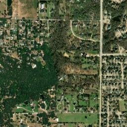 Flower Mound map(satellite map)