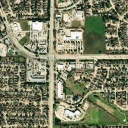 1905-1909 Tophill Drive, Flower Mound, TX High Resolution Satellite Map