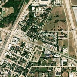 Roanoke map(satellite map)